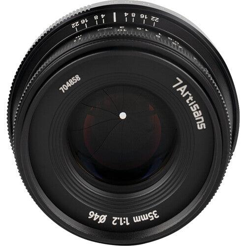 7ARTISANS 35mm f/1.2 Mark II - Sony E Mount, Black - 673SHOP.com