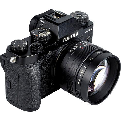 7ARTISANS 50mm f/0.95 - Fujifilm X Mount, Black - 673SHOP.com