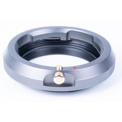 7ARTISANS Photoelectric LM-FX Adapter Ring - Leica M Mount Lens to Fujifilm X Mount Camera, Silver - 673SHOP.com