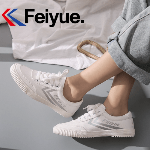 FEIYUE Comfy White - Silver - 673SHOP.com