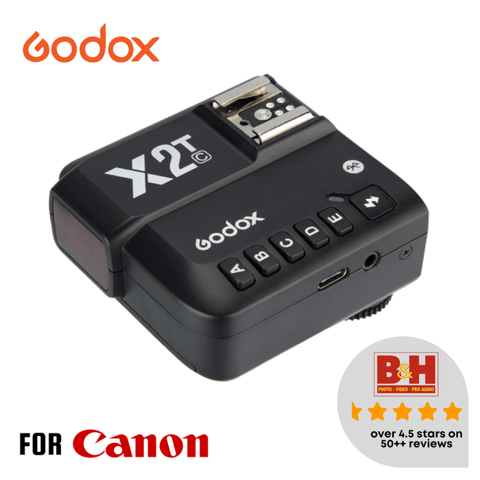 GODOX X2T TTL Wireless Flash Transmitter for Canon (compatible with Godox speedlight, studio light) - 673SHOP.com