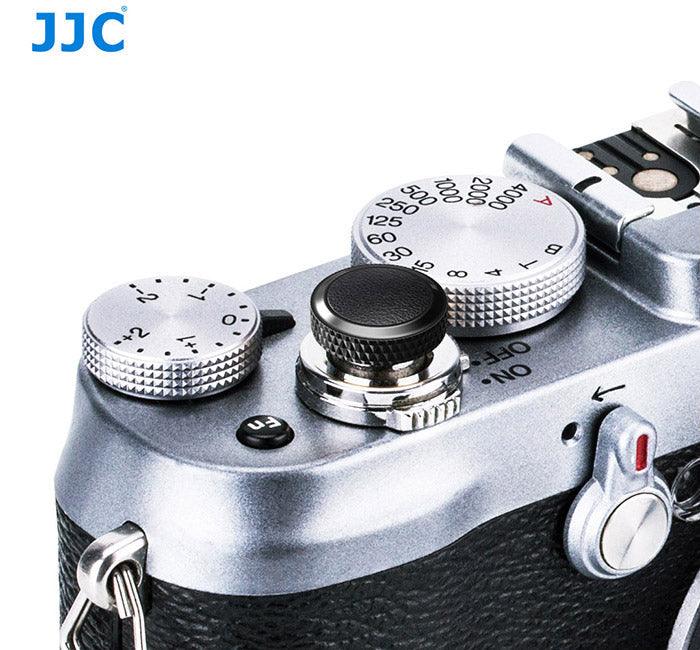 JJC Deluxe Soft Release Button - Black & Black - 673SHOP.com