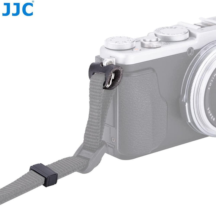 JJC Eyelet Lug Split O Ring Adapter & Leather Cover for Mirrorless, Analog Camera, DSLR - 673SHOP.com