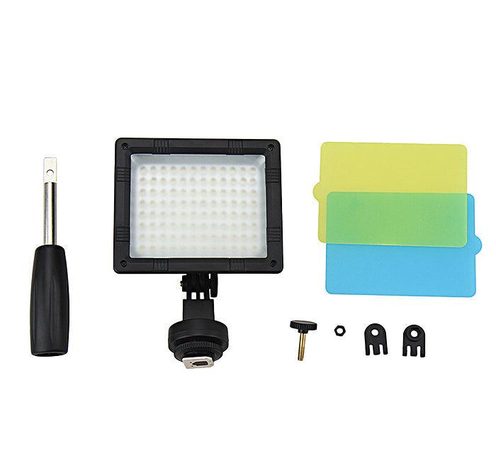 JJC Professional On-Camera Light (96 LEDs) (for video) - 673SHOP.com