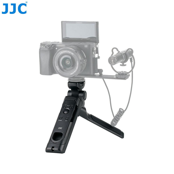 JJC Shooting Grip with Wireless Remote for Sony cameras (good for vlogging with RX0 II, RX100 VII, ZV-1, A7R IV, A6600) - 673SHOP.com
