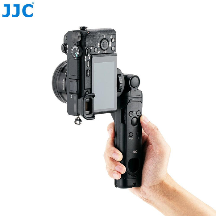 JJC Shooting Grip with Wireless Remote for Sony cameras (good for vlogging with RX0 II, RX100 VII, ZV-1, A7R IV, A6600) - 673SHOP.com