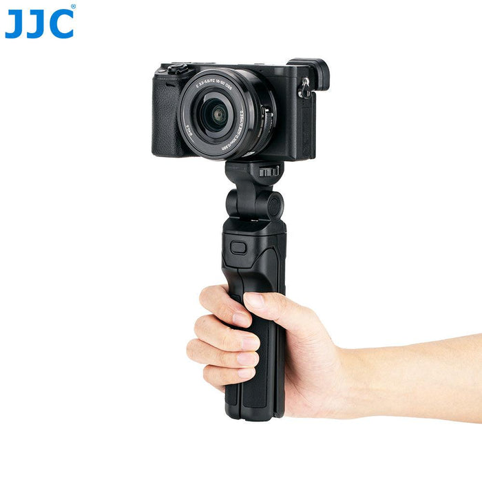 JJC Shooting Grip with Wireless Remote for Sony cameras (good for vlogging with RX0 II, RX100 VII, ZV-1, A7R IV, A6600) - 673SHOP.com