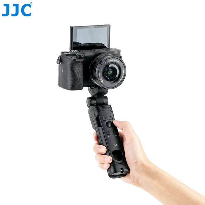 JJC Shooting Grip with Wireless Remote for Sony cameras (good for vlogging with RX0 II, RX100 VII, ZV-1, A7R IV, A6600) - 673SHOP.com