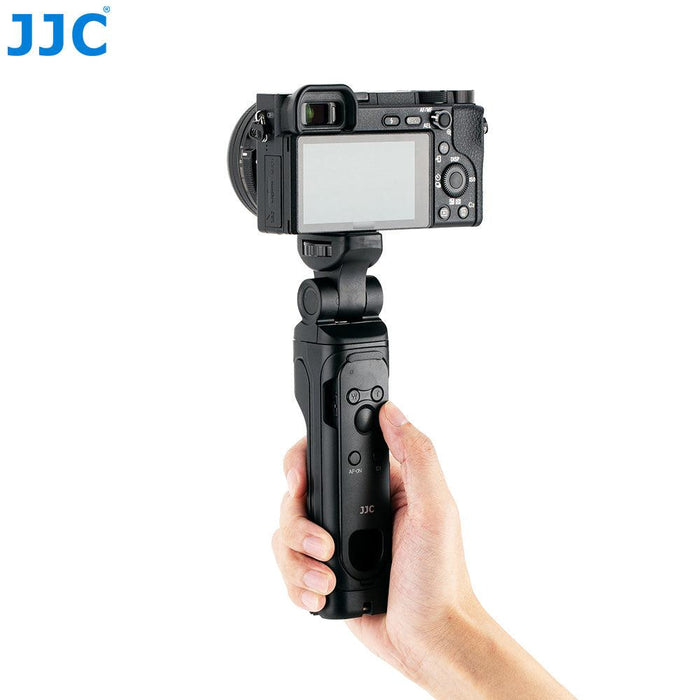 JJC Shooting Grip with Wireless Remote for Sony cameras (good for vlogging with RX0 II, RX100 VII, ZV-1, A7R IV, A6600) - 673SHOP.com