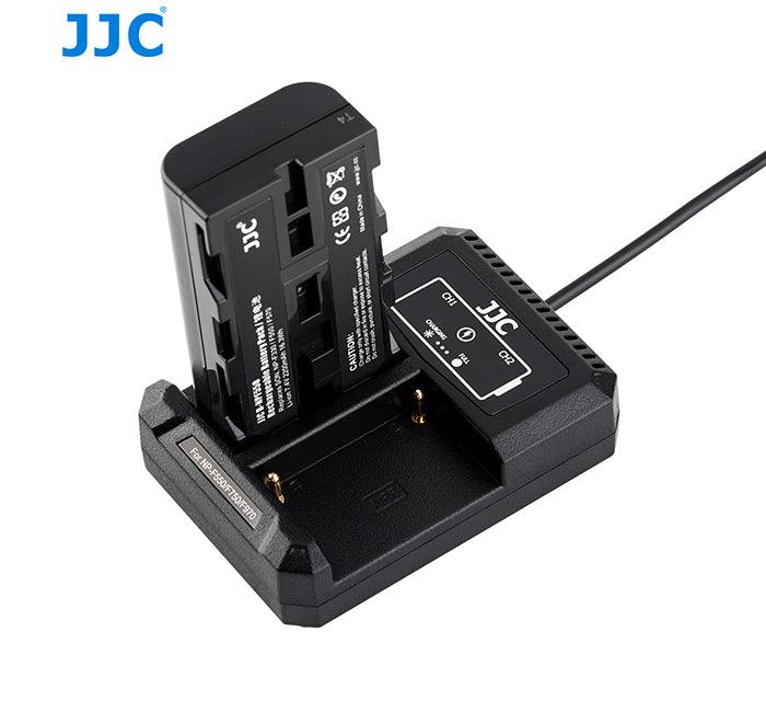 JJC USB Dual Battery Charger for Sony NP-F550/ F750/ F970/ FM50/ FM500H series of batteries - 673SHOP.com