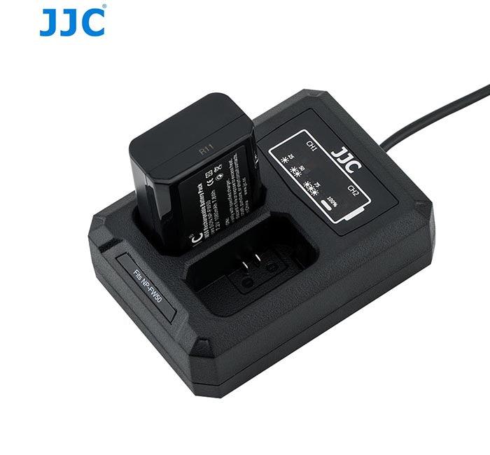 JJC USB Dual Battery Charger for Sony NP-FW50 (for Sony cameras) - 673SHOP.com