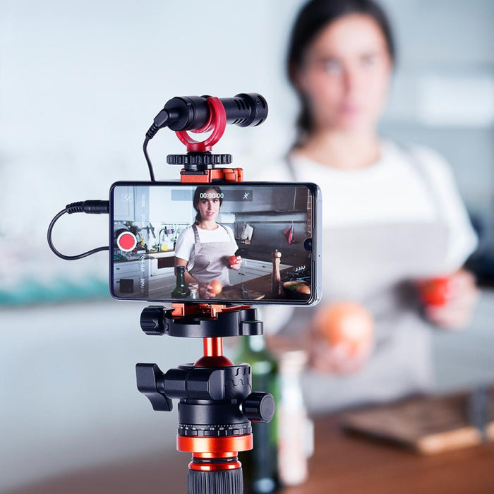 K&F CONCEPT Arca Swiss Quick Release Magic Plate Tripod Phone Holder for Camera, Monitor, RGB Lighting, and Smartphone - 673SHOP.com