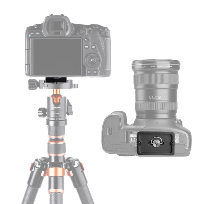 K&F CONCEPT Arca Swiss Quick Release Plate for Tripod Heads - 673SHOP.com