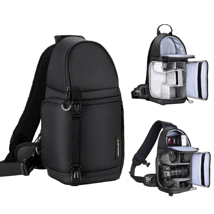 K&F CONCEPT Beta Messenger (Sling) 10L - Black - 673SHOP.com
