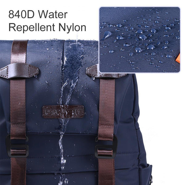 K&F CONCEPT Multi-Functional Camera Travel Backpack 20L (Navy Blue) - 673SHOP.com