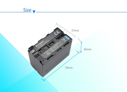 KINGMA Replacement Battery for Sony NP-F970 (for most Sony camcorder and most video light, studio flash & monitor) - 673SHOP.com