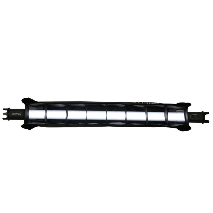 NANLITE PavoTube 15C Fabric Barndoors and Grid - 673SHOP.com