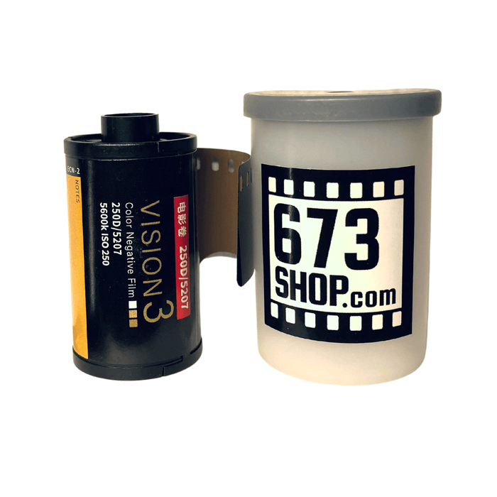 OEM (Generic) Motion Film 250D/5207 - 36 Exp, ISO 250, Daylight Balanced, ECN-2 Process - 673SHOP.com