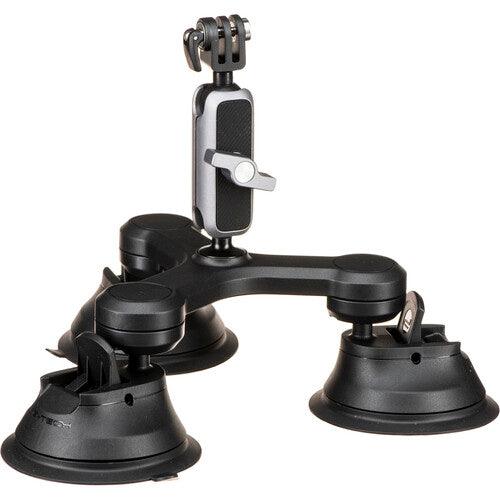 PGYTECH Three-Arm Suction Cup Mount for Action Cameras - 673SHOP.com