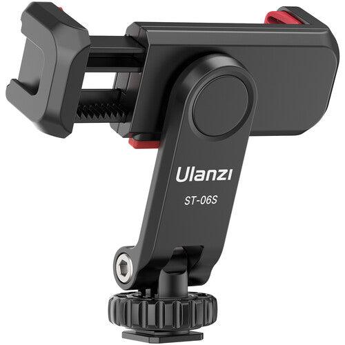 ULANZI ST-06S Multi-Function Hot Shoe Phone Holder Plastic