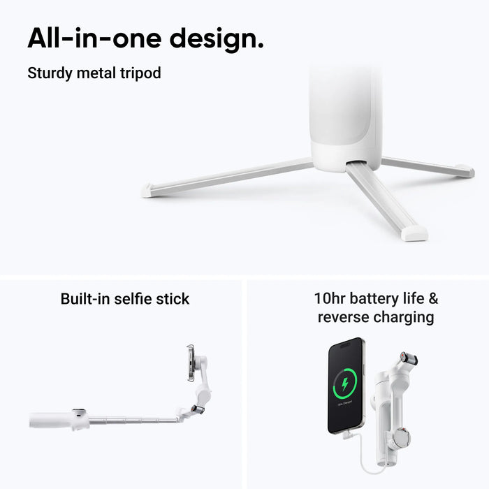 INSTA360 Flow 2 - Standard Bundle (Summit White)