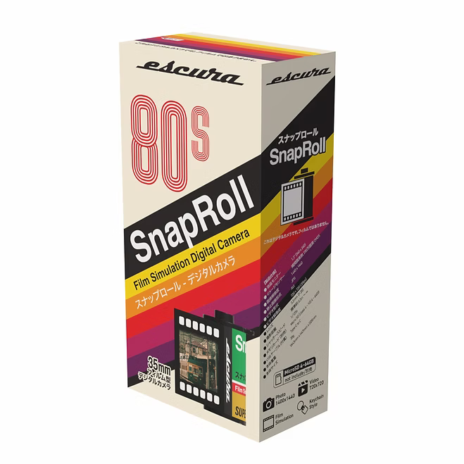 ESCURA SnapRoll Keychain Digital Camera (Blind Box)