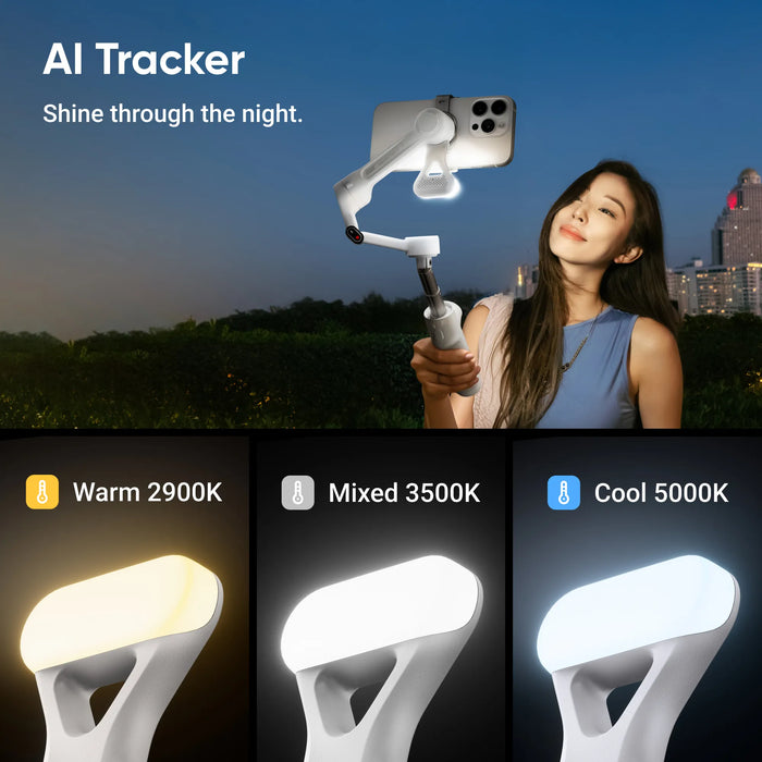 INSTA360 Flow 2 AI Tracker Bundle (Stone Grey)