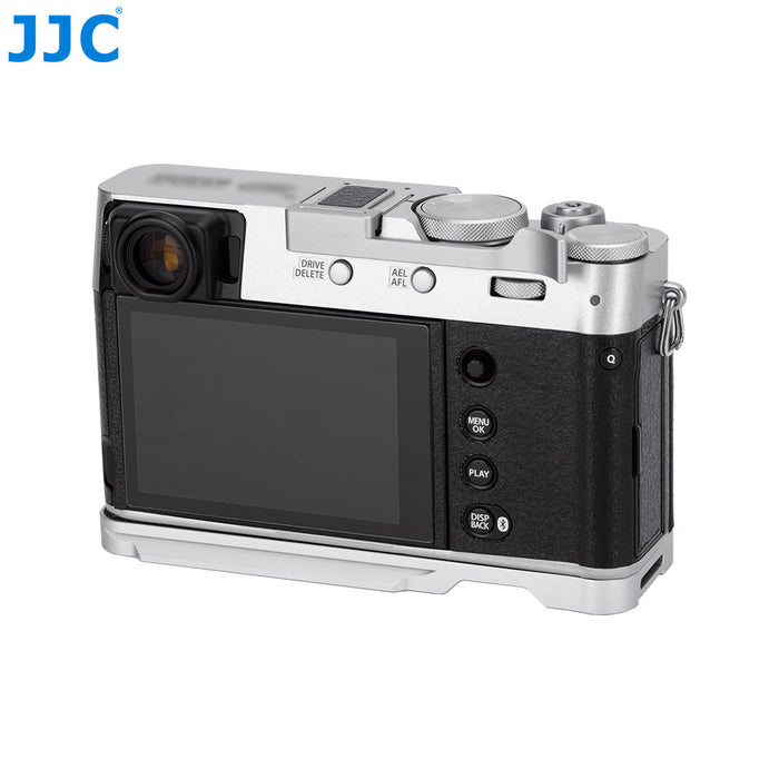 JJC Camera Hand Grip for Fujifilm X100VI (Silver)