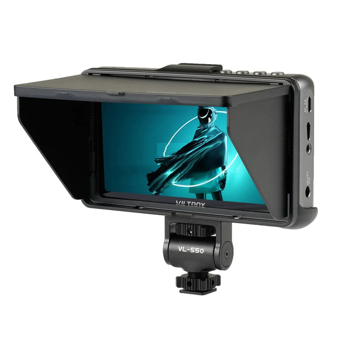 VILTROX DC-550 5.5" Portable HD External Monitor for Outdoor & Indoor Photography, Vlogging, Filmmaking