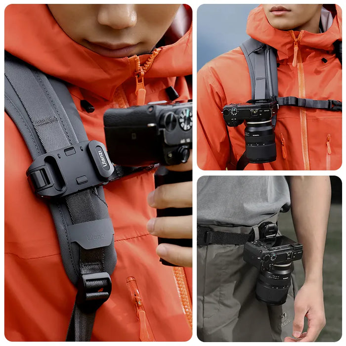 ULANZI UKA07 Quick-release Kit for Camera Backpack Strap Clip C035