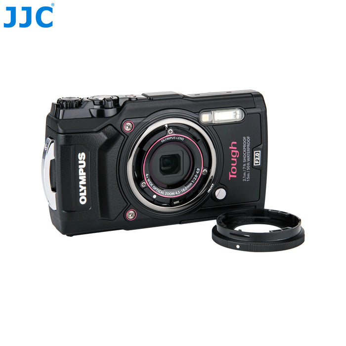 JJC Conversion Lens & Filter Adapter for Olympus TG-Series Cameras (Model: RN-T01)