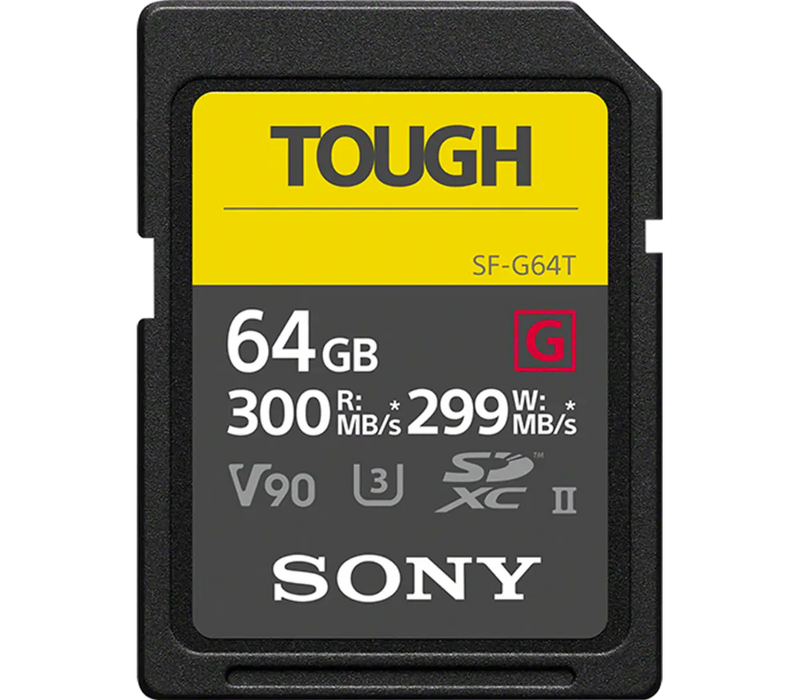 SONY SF-G Series TOUGH V90 SD Card - 64GB (SF-G64T)