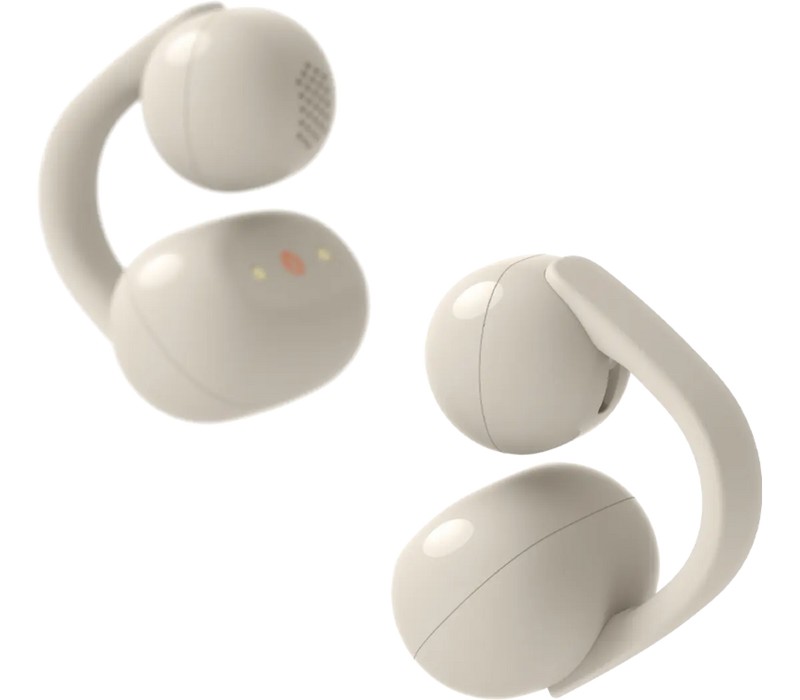 SONY LinkBuds Clip Truly Wireless Open Earbuds (Beige)