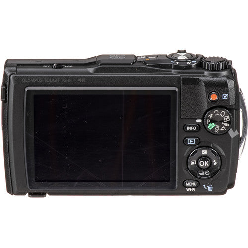 OLYMPUS Tough TG-6 Digital Camera (Black)