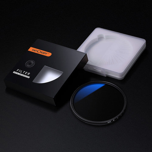 K&F CONCEPT C-Series Variable (Neutral Density) Fader ND2-ND400 Filter - All Sizes