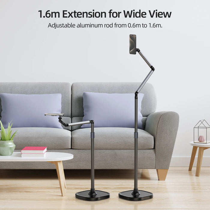 TELESIN Overhead Adjustable Phone Floor Stand