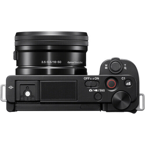 SONY ZV-E10 Mirrorless Camera with E PZ 16-50mm F3.5-5.6 Kit Lens