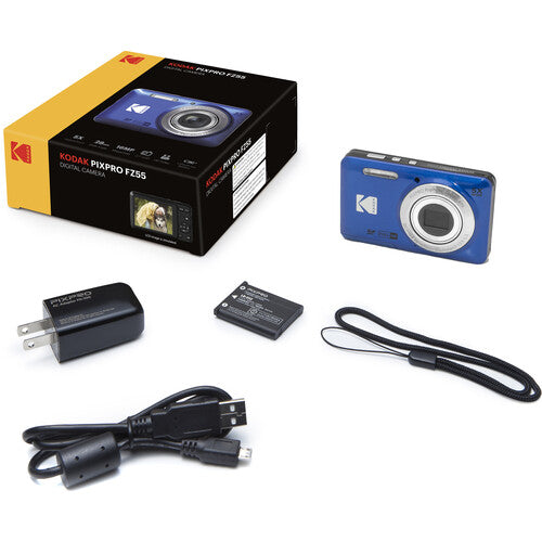 KODAK PIXPRO FZ55 Digital Camera - Blue