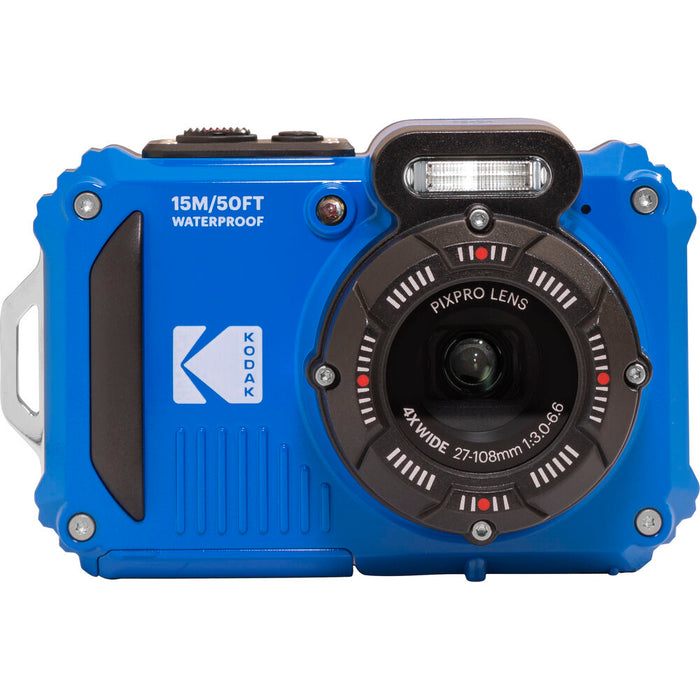 KODAK PIXPRO WPZ2 Rugged Waterproof Digital Camera (Blue)
