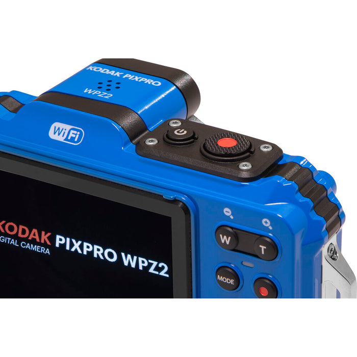 KODAK PIXPRO WPZ2 Rugged Waterproof Digital Camera (Blue)