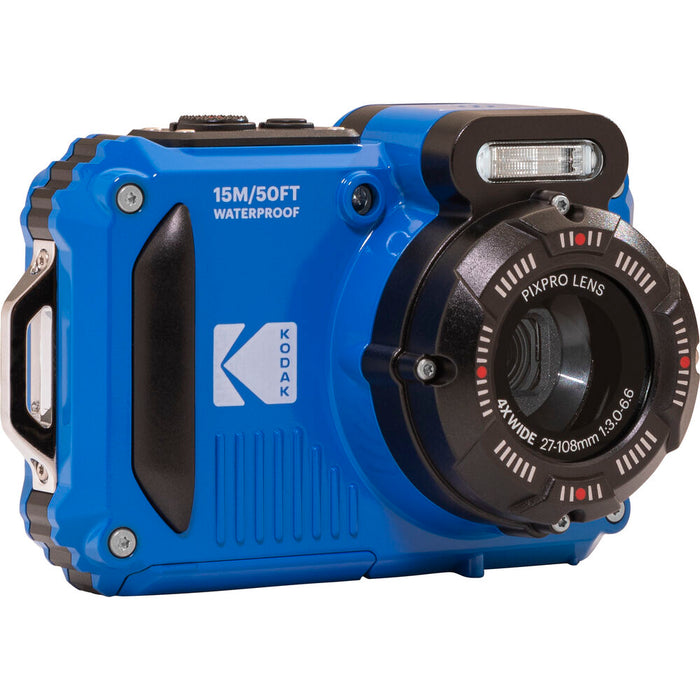 KODAK PIXPRO WPZ2 Rugged Waterproof Digital Camera (Blue)