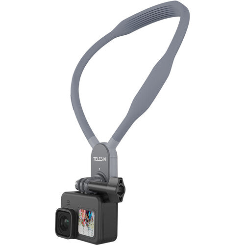 TELESIN Magnetic Neck Holder Mount - MAX (Extra Large) Version (Grey)