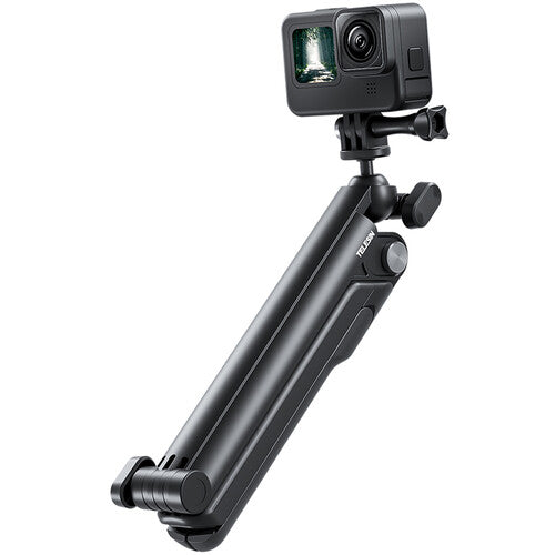 TELESIN Multifunctional 3-in-1 Foldable Selfie Stick Tripod Mount