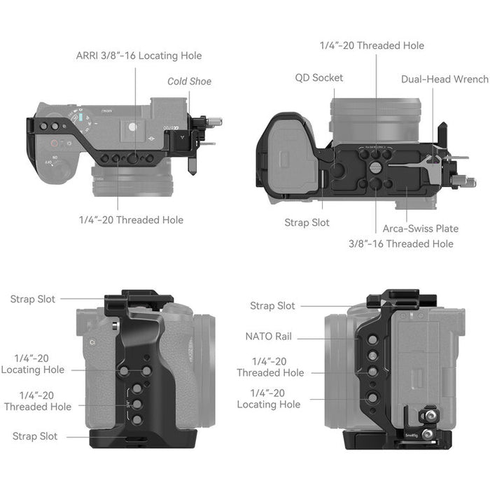 SMALLRIG 4336 Cage for Sony A6700