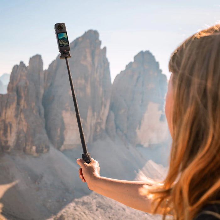 INSTA360 Foldable 2-in-1 Invisible Selfie Stick + Tripod + Remote Kit - 58.5cm, 1/4" Mount