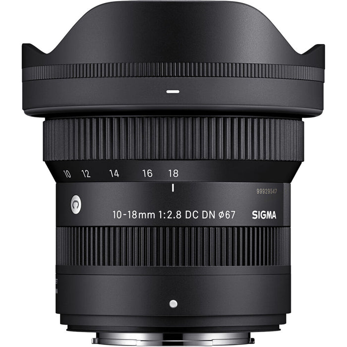 SIGMA 10-18mm f/2.8 DC DN Contemporary Lens for Fujifilm X Mount