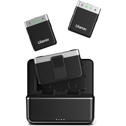 ULANZI U-Mic AM18 Wireless Lavalier 2-Person Microphone ULANZI U-Mic AM18 Wireless Lavalier 2-Person Microphone