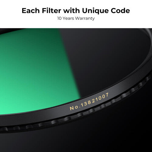 K&F CONCEPT NANO-X Pro Brass Frame CPL Filter - 95mm