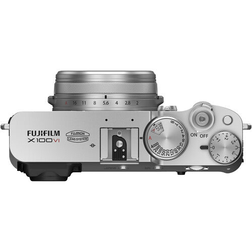 FUJIFILM X100VI Digital Camera (Silver) — 673SHOP.com