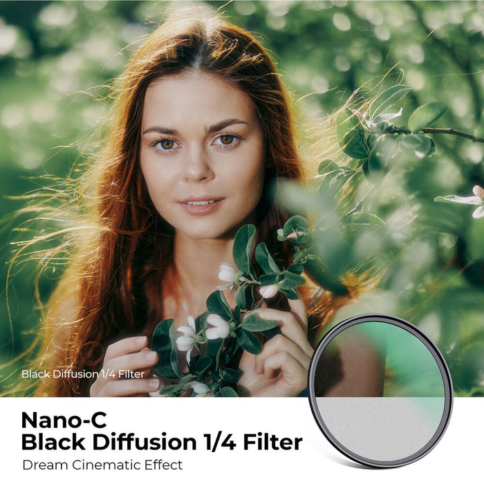 K&F CONCEPT C-Series Slim Multicoated Black Mist Filter 1/4 - 52mm